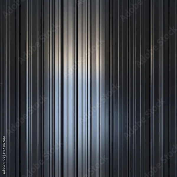 Fototapeta Elegant texture patterns on metallic surface modern architecture high-resolution image indoor setting close-up view visual appeal