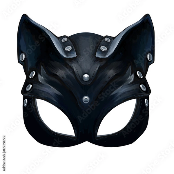 Obraz hat cat ladies leather 