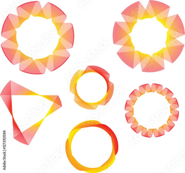 Obraz Circular Design Vectors.
