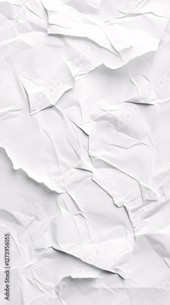 Fototapeta crumpled paper background