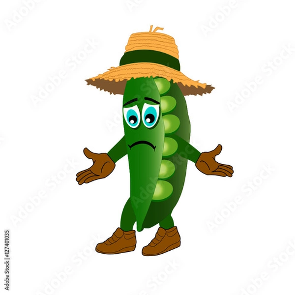 Fototapeta Горох