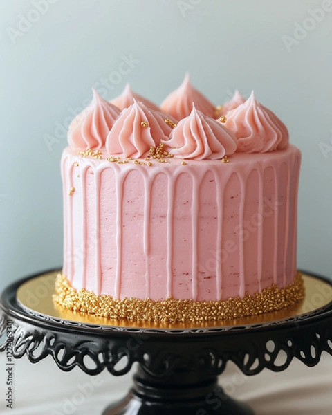 Obraz cake with candle