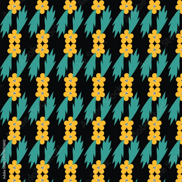 Obraz seamless floral pattern