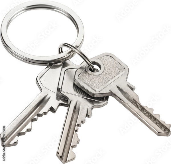 Obraz Shiny Keys on Keyring