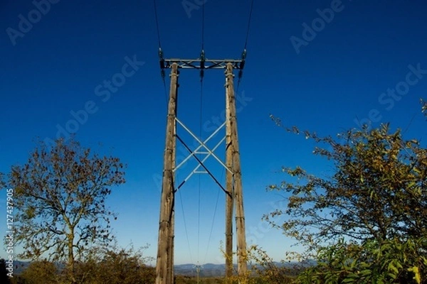 Obraz poteau électrique