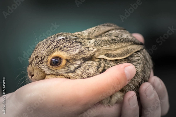 Obraz Bunny Rabbit in hands