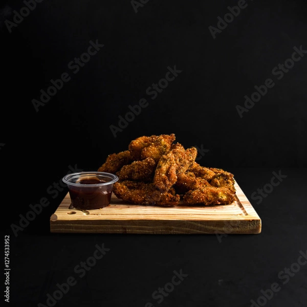 Obraz fried chicken wings