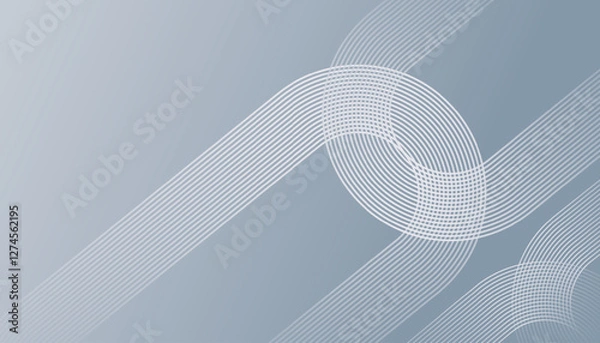 Obraz Futuristic Abstract Digital Design: Modern Business, Technology, Innovation, Gradient Graphics, Cyber Networking, Sleek Branding Aesthetic Trends