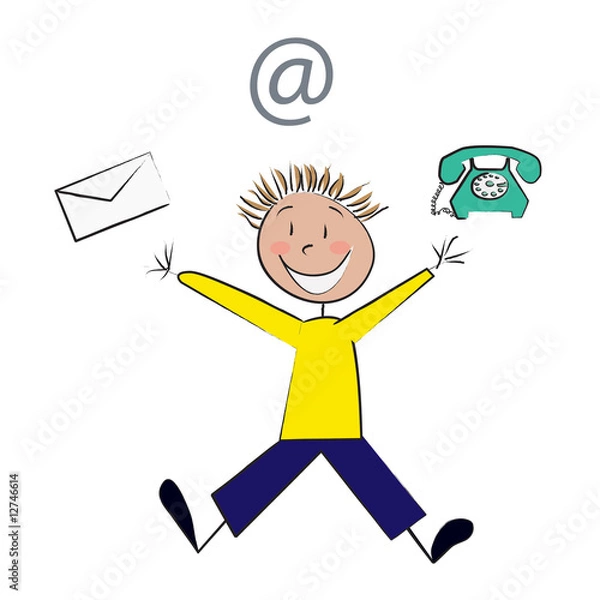 Obraz enfant 3 contacts