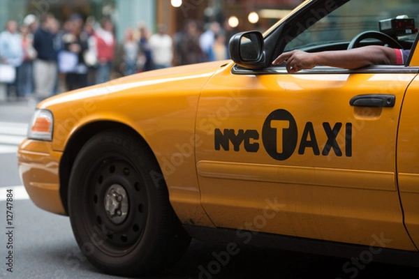Obraz Yellow Cab New York