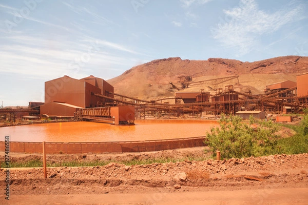 Obraz Iron ore mining operations