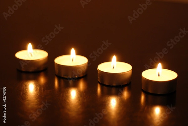 Obraz świeczki, candles