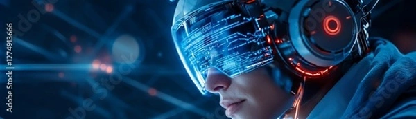 Fototapeta Enhancing e-learning with an interactive ai chatbot course for students in a virtual classroom environment