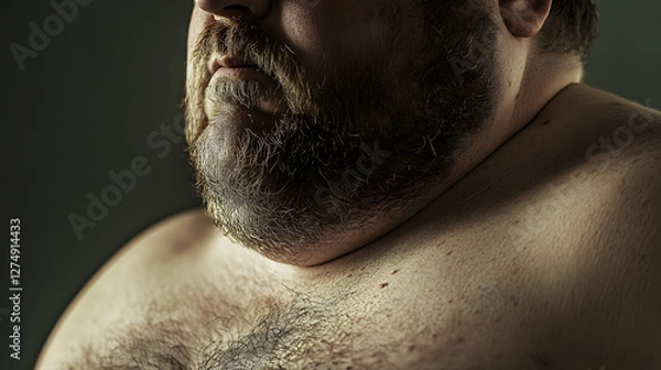 Obraz Male Obesity