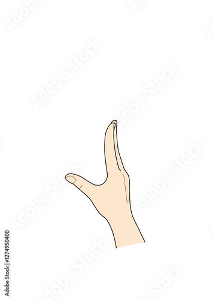 Obraz hand_142_colour