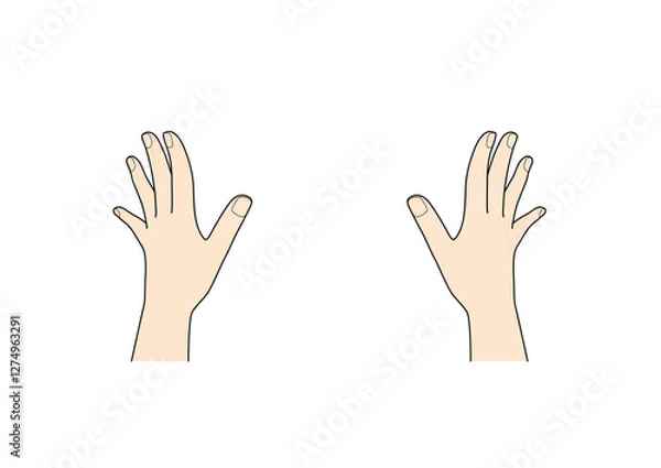 Fototapeta hand_149_colour