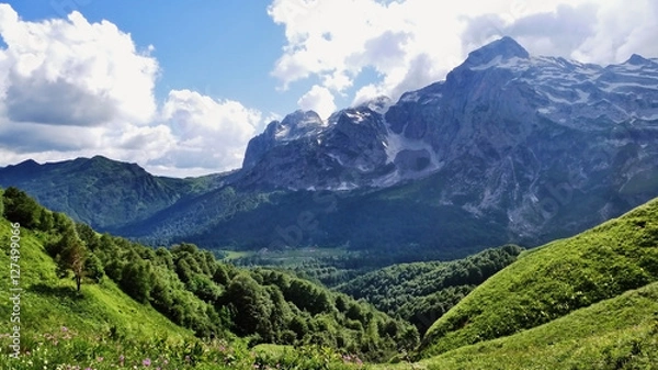 Obraz Amazing Caucasus mountains.