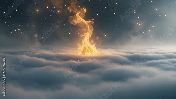 Obraz sky and clouds