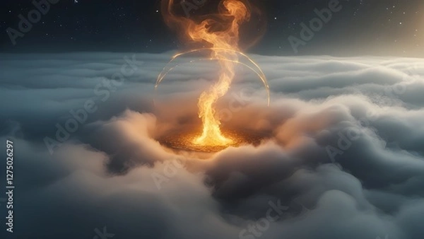 Obraz sky and clouds