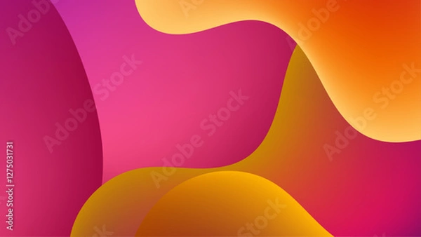 Fototapeta Abstract modern vibrant gradient background