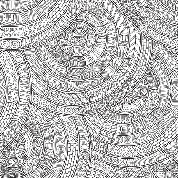 Obraz Doodle background in vector with doodles,