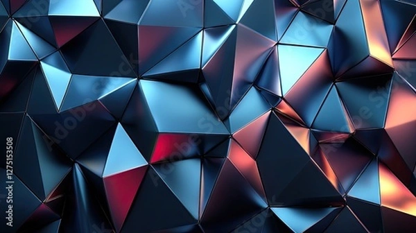 Fototapeta Abstract geometric polygonal background