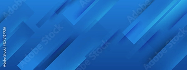 Fototapeta Blue abstract background with diagonal lines. Suitable for modern design projects, website backgrounds, and digital art creations. Texture with vibrant hues.