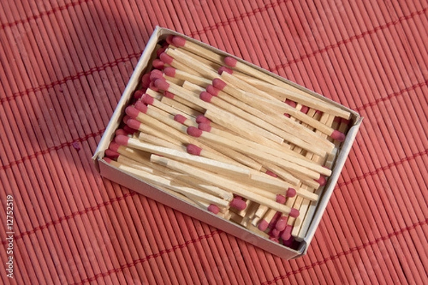Fototapeta boîte d'allumettes