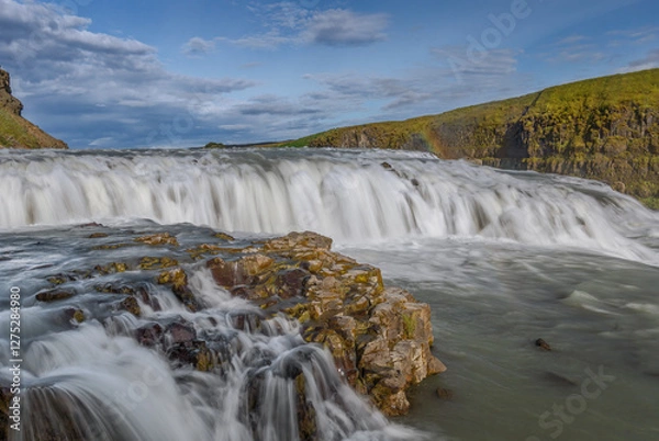 Obraz Gullfoss Wasserfall Island Natur