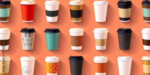 Fototapeta Discover the right caffeine intake for you! Learn about safe limits, effects, and the best caffeine sources to stay energized and healthy.