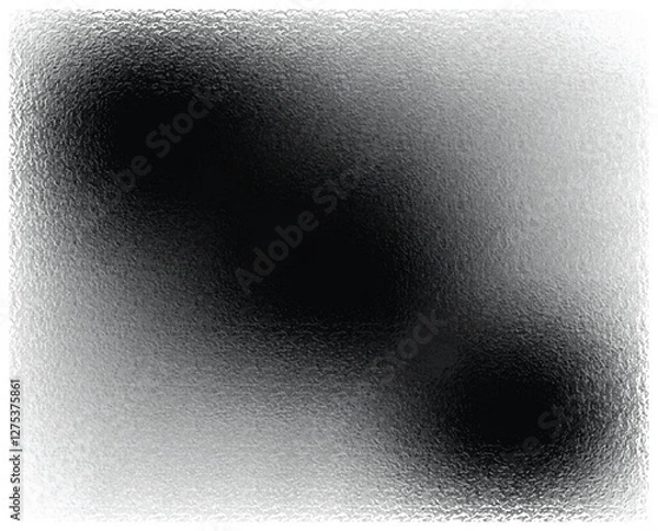 Fototapeta White glass background, Frosted gray glass background, silver metallic texture background, blur glass background, vibrant abastract gradient background