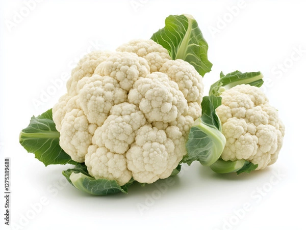 Fototapeta Vibrant Cauliflower and a Rainbow of Colorful Vegetables: A Deliciously Nutritious Medley to Elevate Any Meal