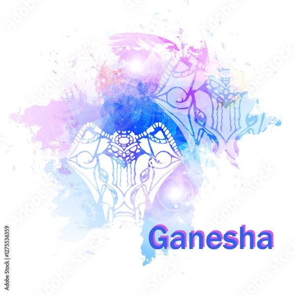 Fototapeta Head Ganesha