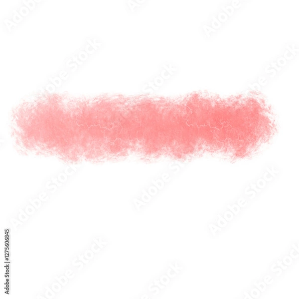 Obraz pink lipstick on white background