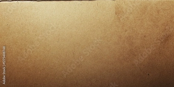 Fototapeta Textured vintage brown paper background with subtle gradient from light to dark shades, featuring a smooth, worn surface ideal for design projects.