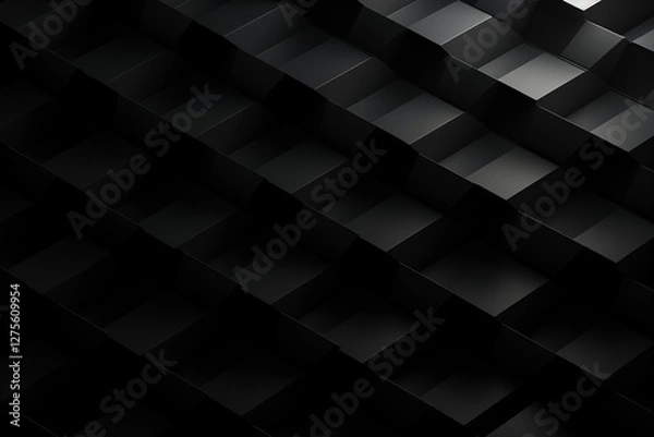 Fototapeta 3d cube pattern background