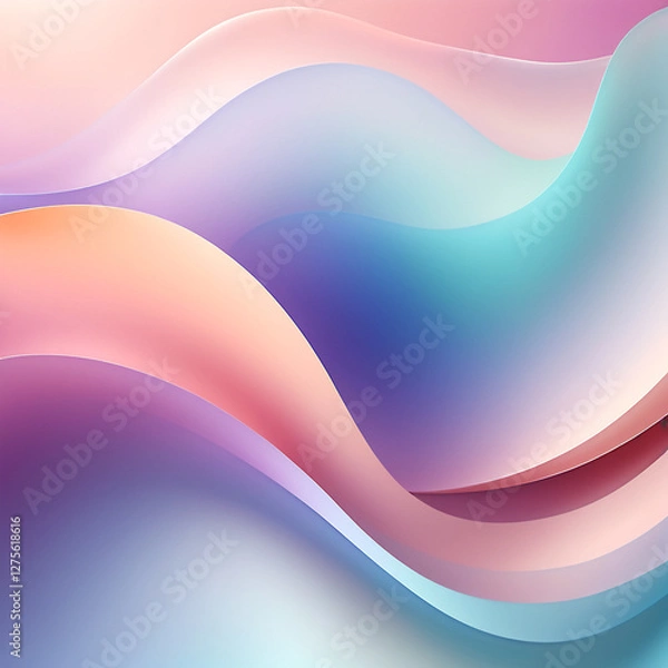 Fototapeta abstract wave background