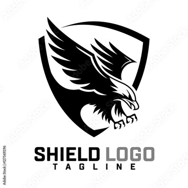 Obraz shield logo