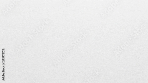 Fototapeta A sheet of white watercolor paper texture as background