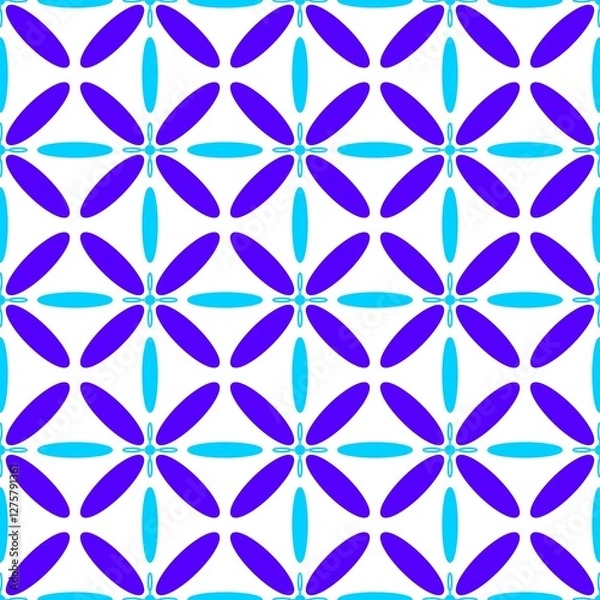 Obraz seamless geometric pattern