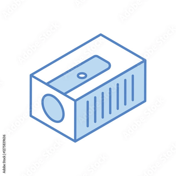 Fototapeta Sharpener vector icon