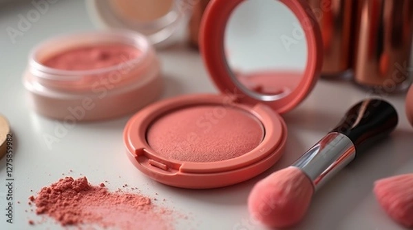 Fototapeta Blush compact