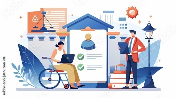 Fototapeta We handle all aspects of disability claims, from initial application to federal court appeals, ensuring you receive the benefits you deserve.