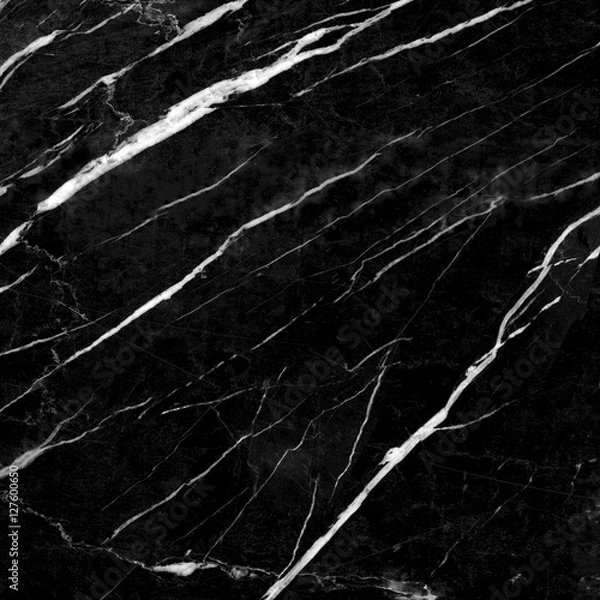 Fototapeta Black marble texture background (High resolution)