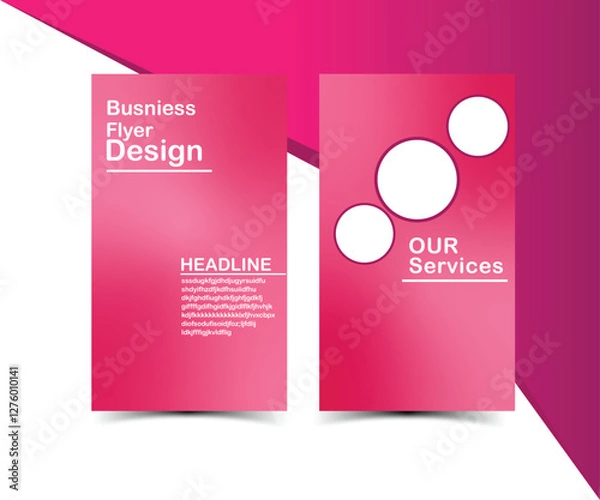 Obraz Abstract geometric gradient posters set. Minimalist elegant style cover templates collection with monochrome geometric round shapes. Vector design for social media, cover, banner, flyer.
