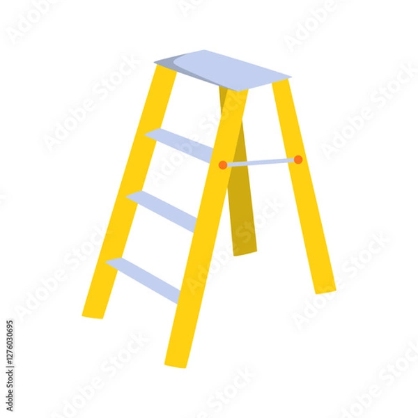 Obraz Construction Ladder Tool Illustration