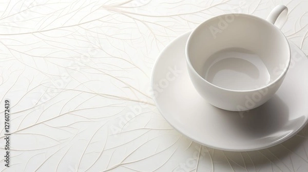 Obraz veins tea leaf pattern