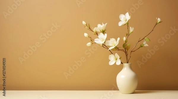 Fototapeta arrangement simple background gold
