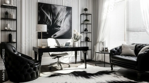 Obraz chic texture transparent background