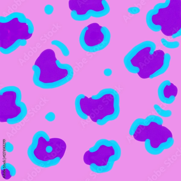 Obraz Cute leopard print